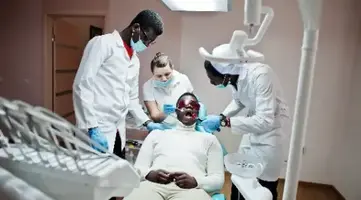 Modern dental surgery suite